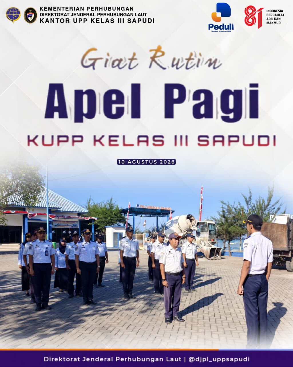 APEL PAGI AGUSTUS 2026